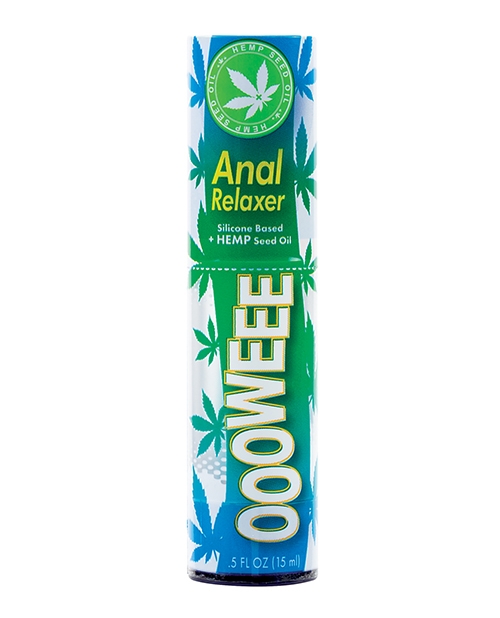 Oooweee Anal Relaxing Silicone Lube w Hemp Seed Oil .5oz