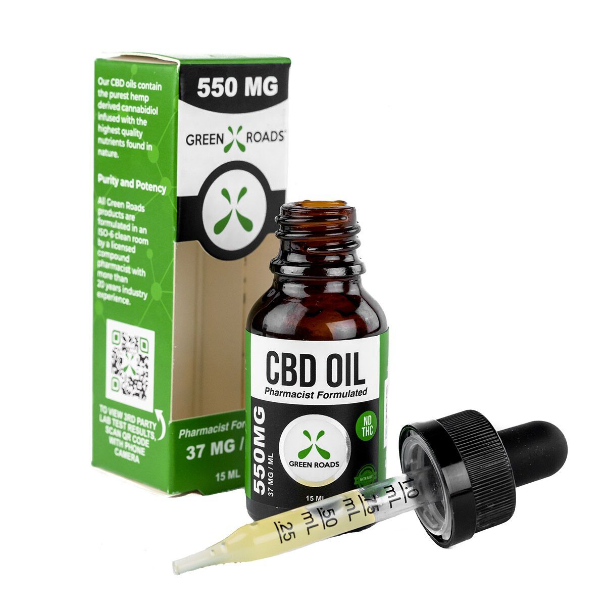 CBD Oil 550mg Sublingual