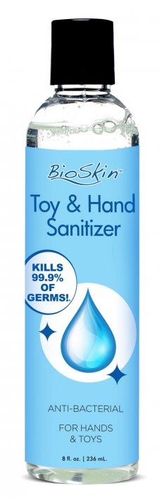 Bioskin Toy and Hand Sanitizer - 8 oz