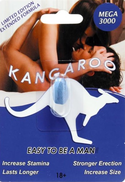  Kangaroo For Him Mega 3000 1 Pill Count