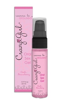 Crazy Girl Oral Sex Gel Pink Cupcake 2.2 Ounce